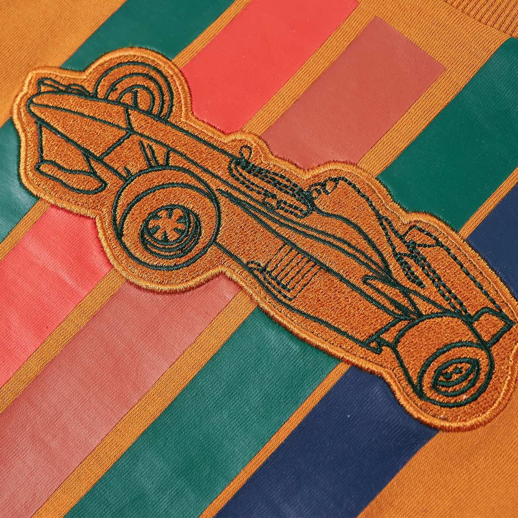 Maglietta da Bambino a Maniche Lunghe Ocra Scuro 116 12891