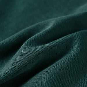 Maglietta da Bambino a Maniche Lunghe Verde Scuro 116