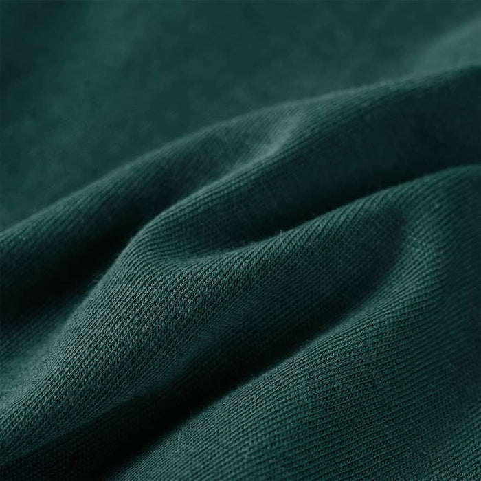 Maglietta da Bambino a Maniche Lunghe Verde Scuro 116
