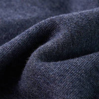 Felpa con Cappuccio e Cerniera per Bambini Blu Scuro Mélange 116 12951