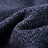 Felpa con Cappuccio e Cerniera per Bambini Blu Scuro Mélange 140 12953