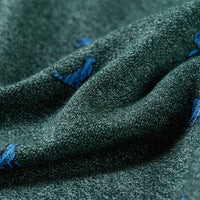 Felpa da Bambino Verde Scuro Mélange 92