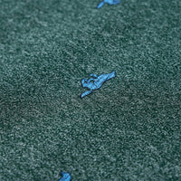 Felpa da Bambino Verde Scuro Mélange 104 12970