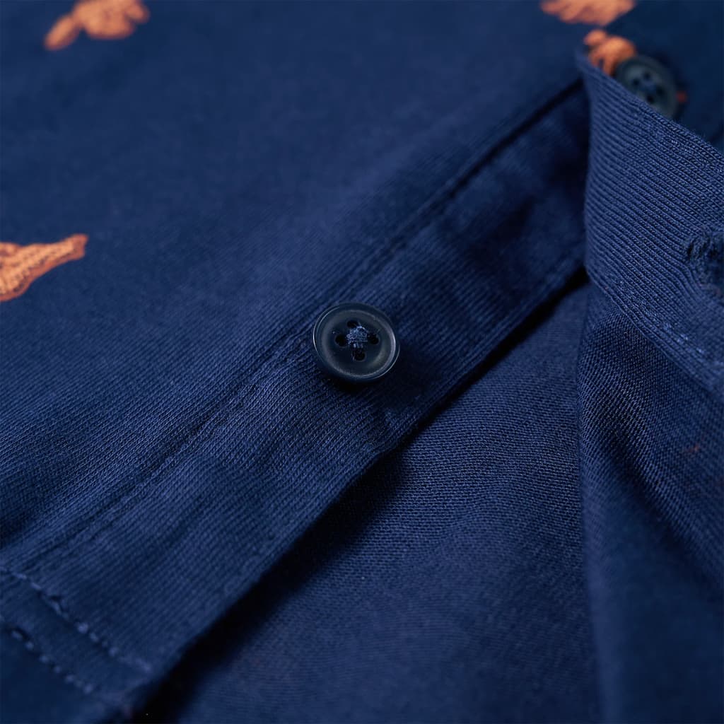 Camicia per Bambini Blu Marino 128 12977