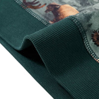 Felpa per Bambini Verde Scuro 140 12983