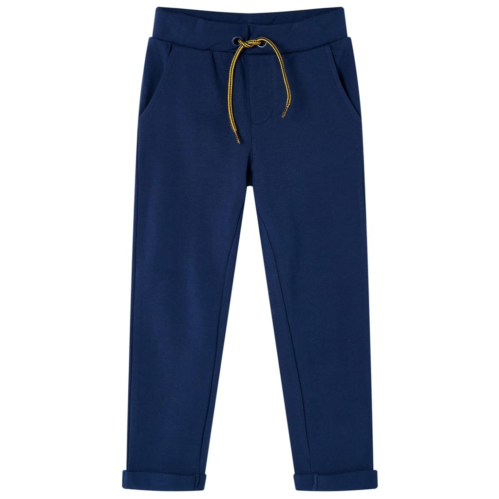 Pantaloni per Bambini con Coulisse Blu Marino 104cod mxl 108929