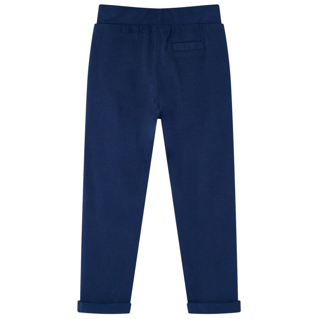 Pantaloni per Bambini con Coulisse Blu Marino 104cod mxl 108929