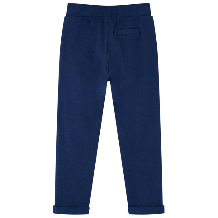 Pantaloni per Bambini con Coulisse Blu Marino 104cod mxl 108929