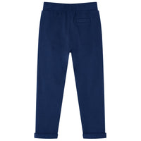 Pantaloni per Bambini con Coulisse Blu Marino 140
