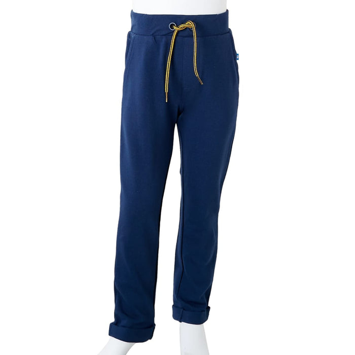 Pantaloni per Bambini con Coulisse Blu Marino 140 12988