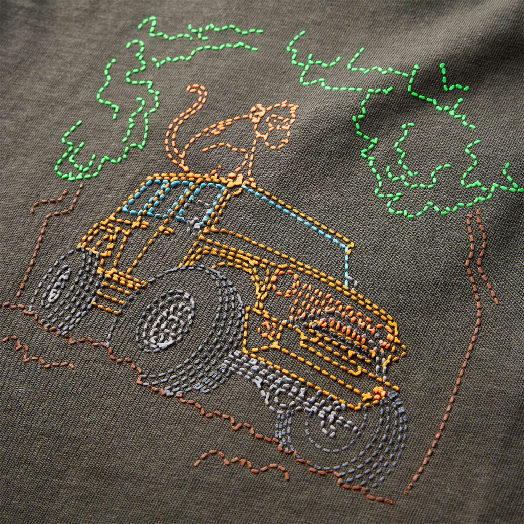 Maglietta per Bambini a Maniche Lunghe Cachi 104 13025