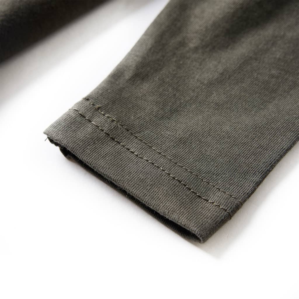 Maglietta per Bambini a Maniche Lunghe Cachi 116 13026