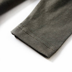 Maglietta per Bambini a Maniche Lunghe Cachi 128 13027