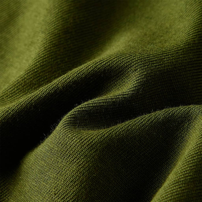 Maglietta per Bambini Maniche Lunghe Cachi Scuro 128 13042