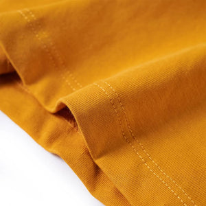 Maglietta da Bambina a Maniche Lunghe Ocra 116