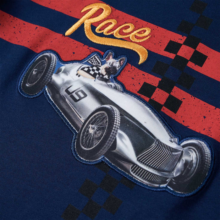 Maglietta Bambini Maniche Lunghe Blu Marino 116 13081