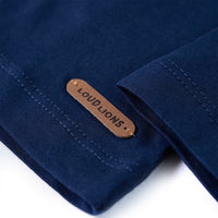 Maglietta Bambini Maniche Lunghe Blu Marino 116 13081