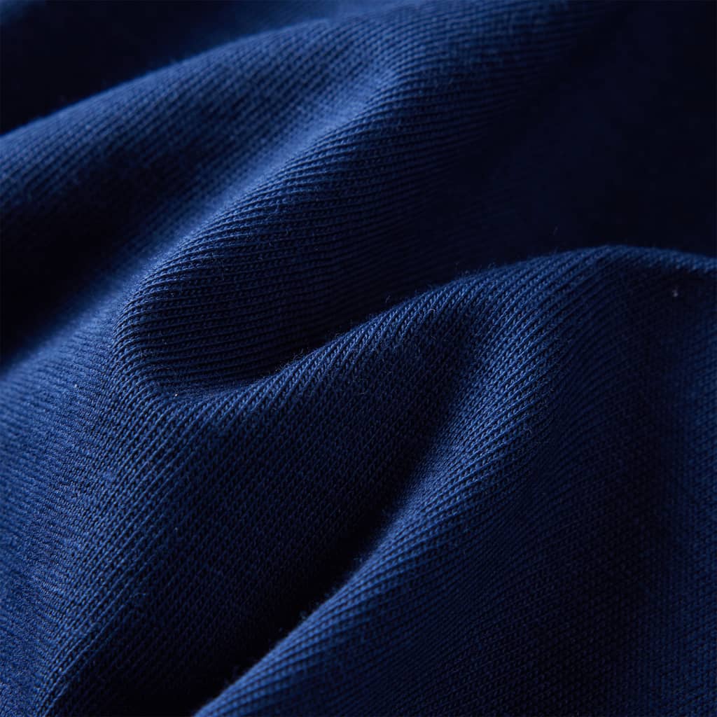 Maglietta da Bambino a Maniche Lunghe Blu Marino 104 13105