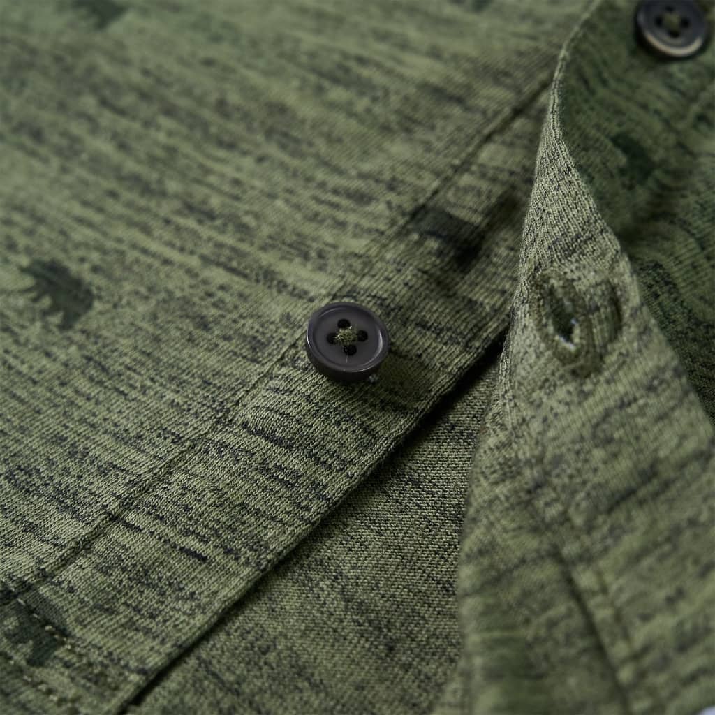 Camicia per Bambini Cachi Mélange 92