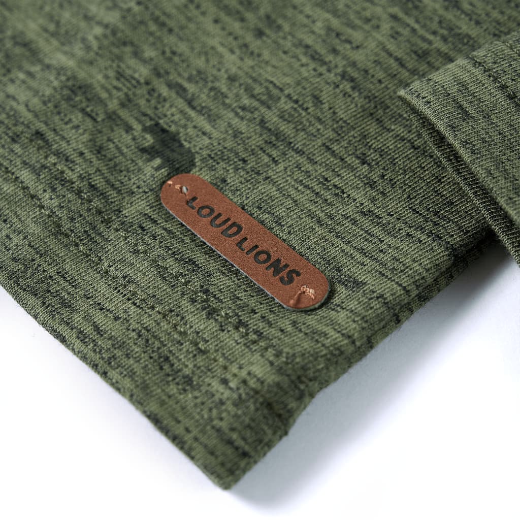 Camicia per Bambini Cachi Mélange 140 13128