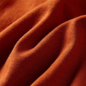 Maglietta da Bambino Maniche Lunghe Ruggine Chiaro 104 13155