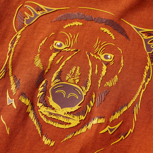 Maglietta da Bambino Maniche Lunghe Ruggine Chiaro 116 13156