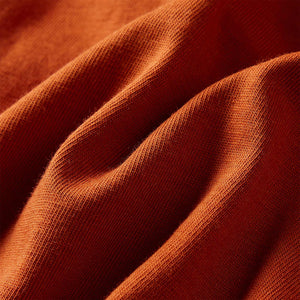 Maglietta da Bambino Maniche Lunghe Ruggine Chiaro 128 13157