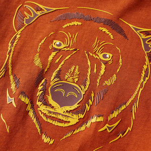 Maglietta da Bambino Maniche Lunghe Ruggine Chiaro 140