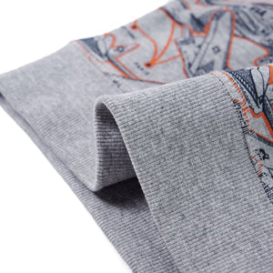 Felpa per Bambini Grigio Mélange 92 13164