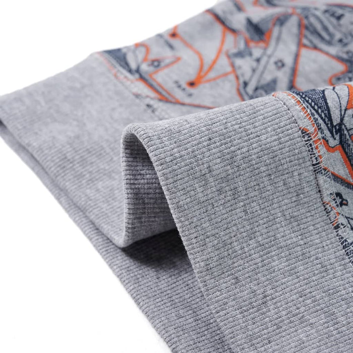 Felpa per Bambini Grigio Mélange 116