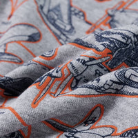 Felpa per Bambini Grigio Mélange 116 13166