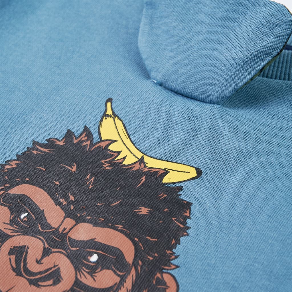 Felpa da Bambino Blu Medio 116 13201