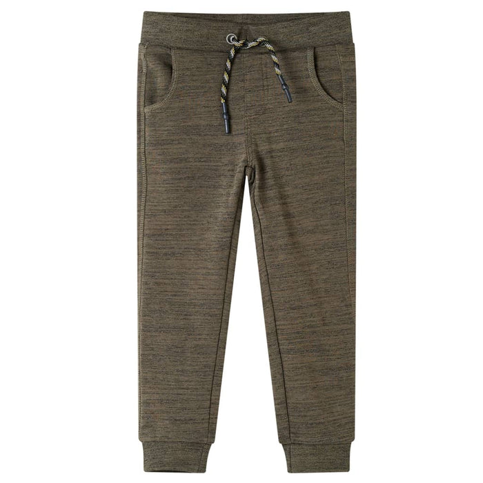 Pantaloni Tuta per Bambini Cachi Scuro MÃ©lange 104cod mxl 109620