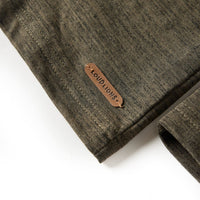 Maglietta Bambino Maniche Lunghe Cachi Scuro Mélange 104 13250