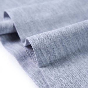 Maglietta Bambino a Maniche Lunghe Grigio Mélange 116 13261