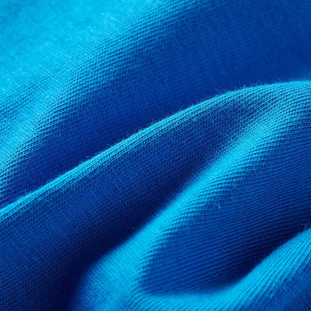 Maglietta da Bambino a Maniche Lunghe Blu Cobalto 104 13305