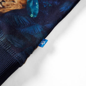 Felpa per BambiniBlu Marino 128 13317