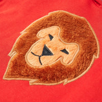 Felpa con Cappuccio da Bambino Rossa 104 13320