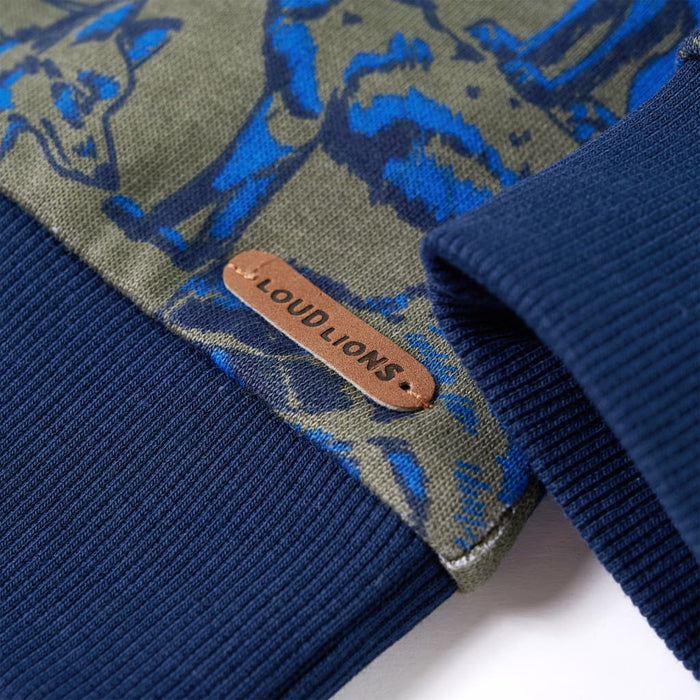 Felpa per Bambini Cachi 128 13332