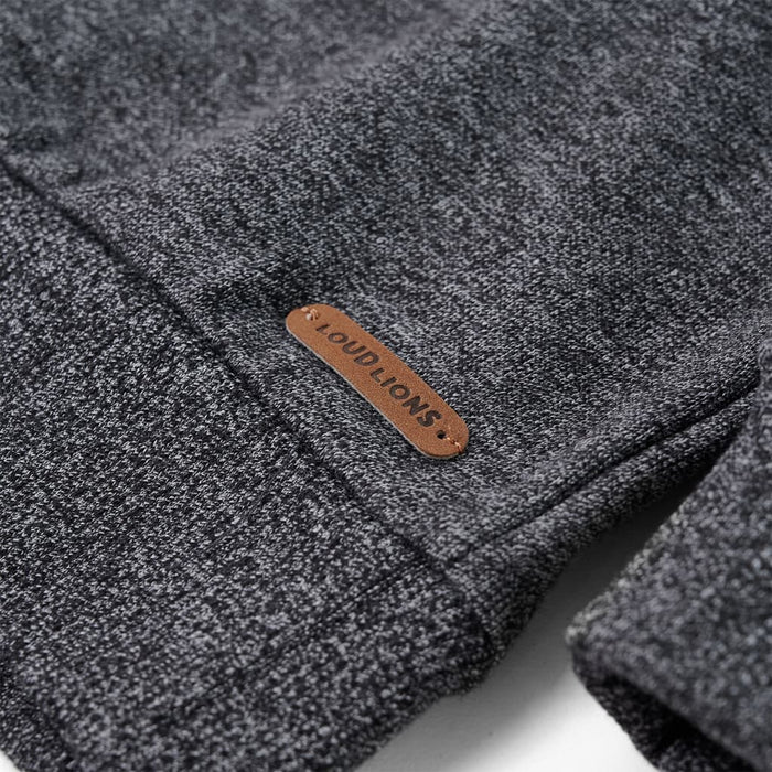 Felpa per Bambini Blu Marino Mélange 116 13341