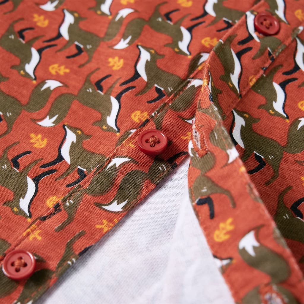 Camicia per Bambini Ruggine Chiaro 92 13344