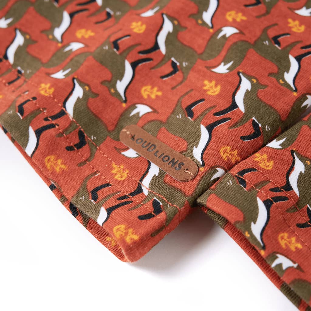 Camicia per Bambini Ruggine Chiaro 116