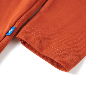 Maglietta da Bambino Maniche Lunghe Ruggine Chiaro 92 13349