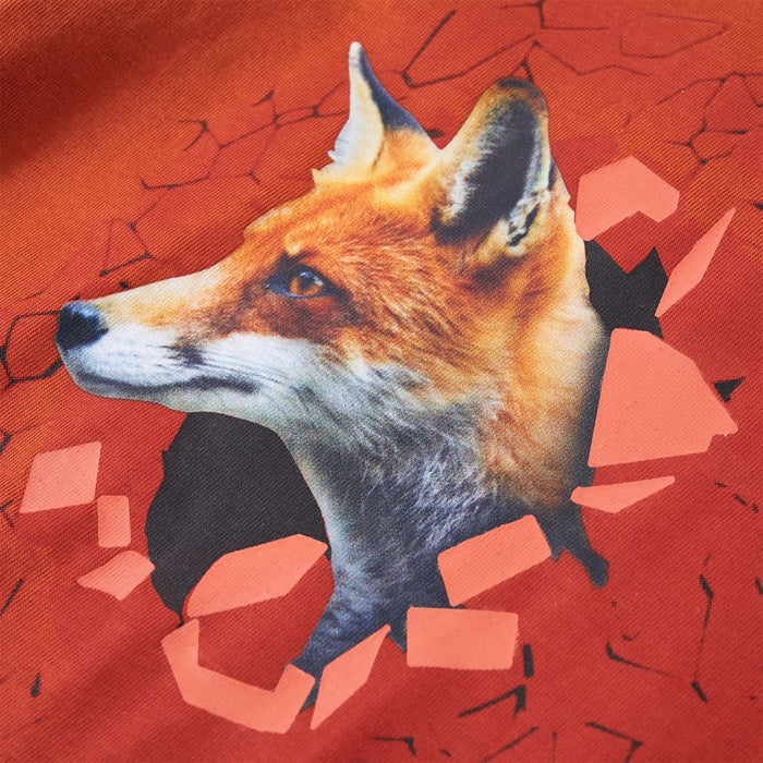 Maglietta da Bambino Maniche Lunghe Ruggine Chiaro 104 13350