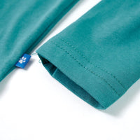 Maglietta da Bambino a Maniche Lunghe Acqua Scuro 128 13357