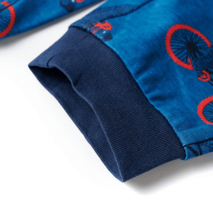 Pigiama per Bambini a Maniche Lunghe Petrolio 92 13359