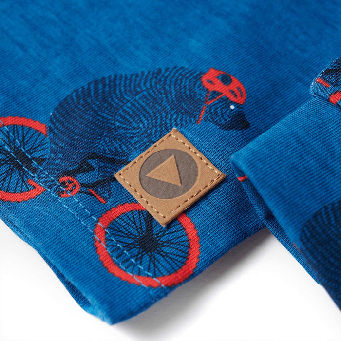 Pigiama per Bambini a Maniche Lunghe Petrolio 92