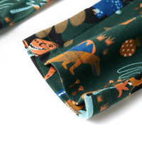 Pigiama da Bambino a Maniche Lunghe Verde Scuro 92 13364