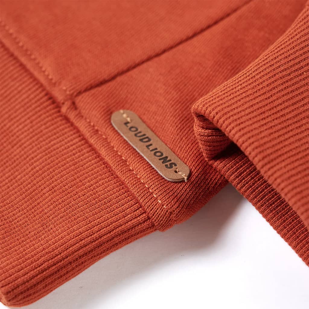 Felpa per Bambini Ruggine Chiaro 116 13381