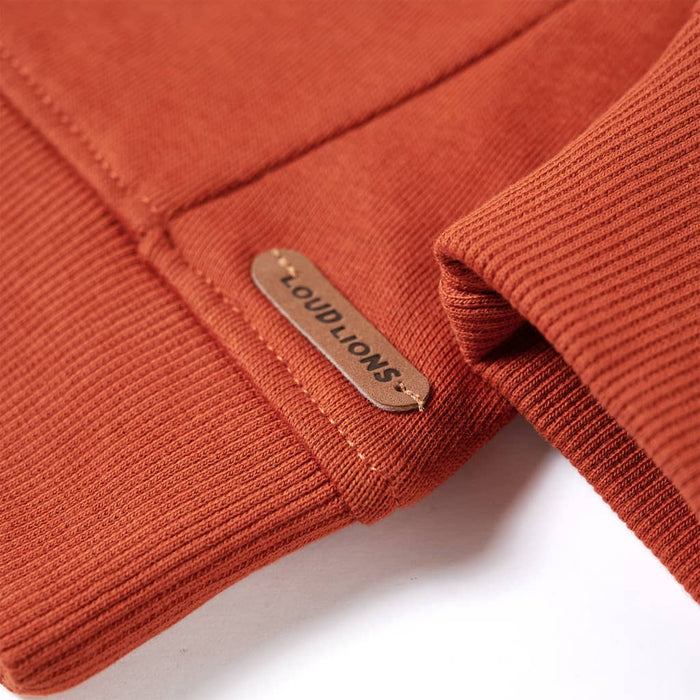 Felpa per Bambini Ruggine Chiaro 140 13383